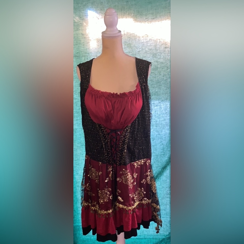 🎃 Halloween Costume Sexy 🔮 Mystic Vixen Plus Size 3X/4X